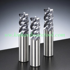 China KM High precision solid carbide end mill supplier
