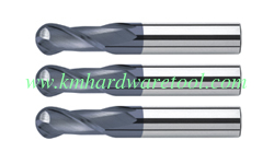 China KM Solid Carbide Ball Nose End Mill supplier