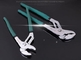 KM Industrial Grade CRV groove box joint pliers with Dipped plastic handle supplier