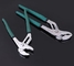 KM Industrial Grade CRV groove box joint pliers with Dipped plastic handle supplier