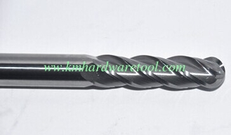 China KM full ground ball nose end mill supplier