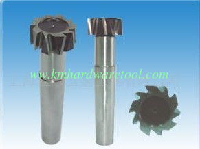 China KM  Hss Taper shank T slot milling cutter supplier
