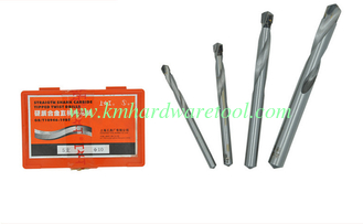 China KM hot sale  tungsten solid carbide twist drill bits supplier