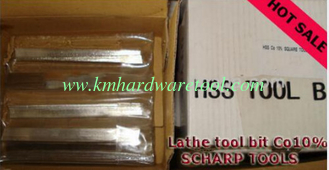 China KM HSS Square lathe tool bit 10% Cobalt T42 supplier