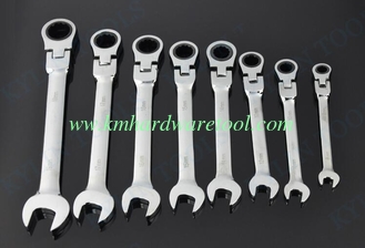 China KM FOLDABLE RATCHET COMBINATION SPANNER with high quality supplier