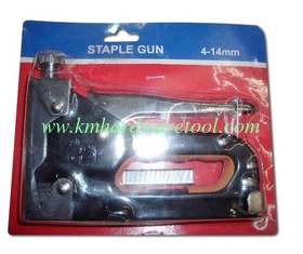 China KM  Professional adjustable Metal Hand Tacker Staple Gun Stapler Kit Nail Gun supplier