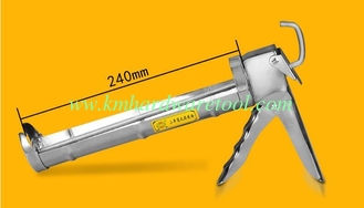 China KM Rotary cartridge cement caulking gun with seal puncture needle supplier