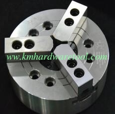 China KM 3-Jaw Large Through-Hole Power Chuck Can clamp on bar work supplied from the rear side of the main spindle supplier