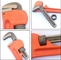 KM heavy duty American type dipped handle pipe wrench supplier