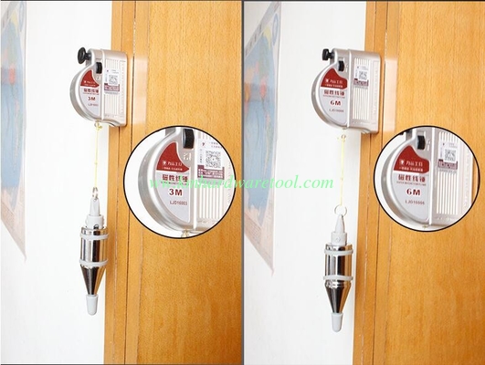 KM super magnetic automatic lock return plumb bob supplier