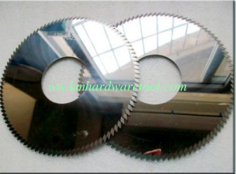 Tungsten solid carbide slitting circular saw blade
